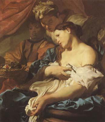 LISS, Johann The Death of Cleopatra (mk08) France oil painting art